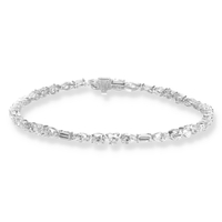 Bracciale diamanti multishape