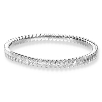 Bracciale elastico diamanti taglio marquise